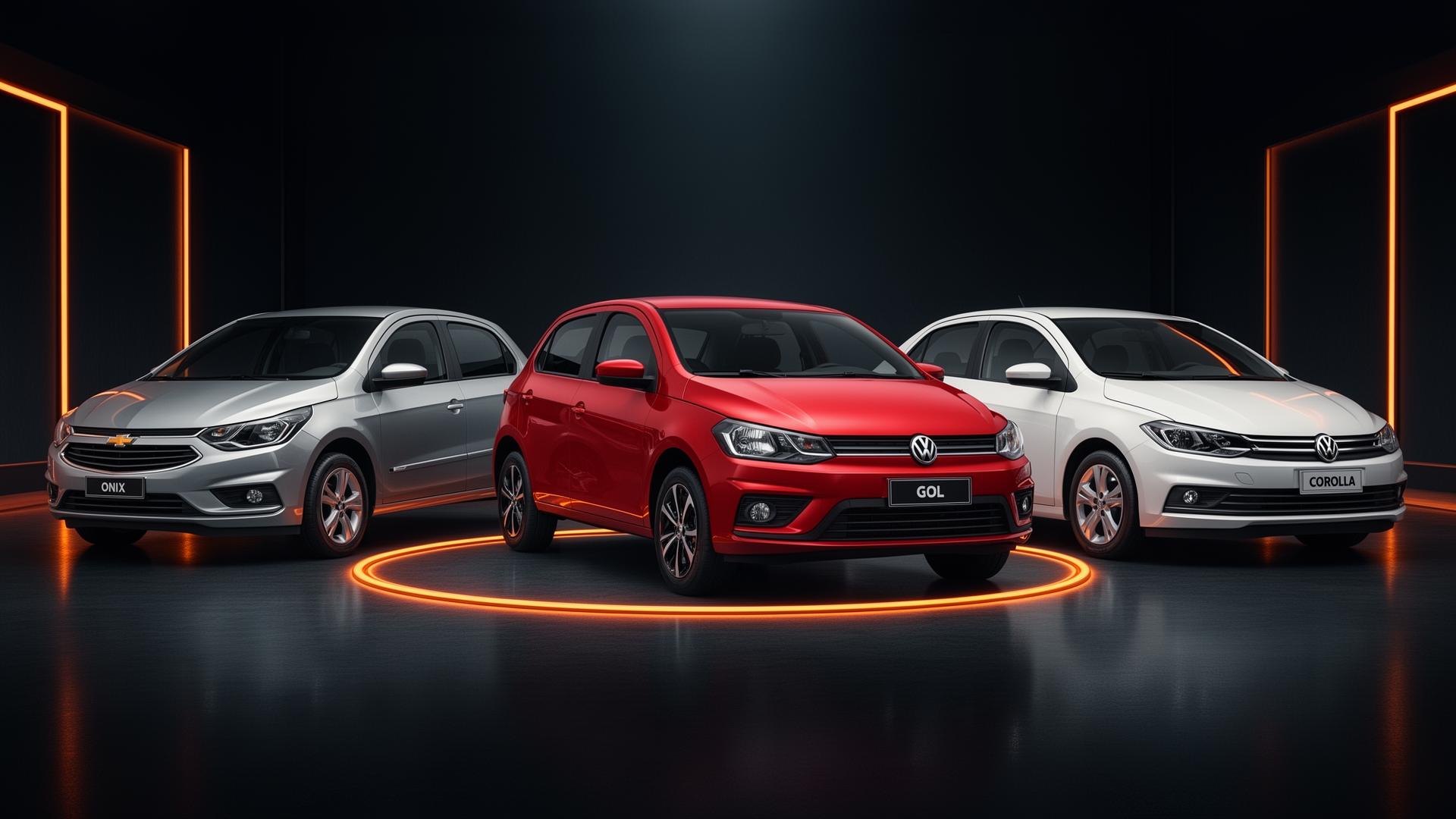 Onix, Gol e Corolla — os carros que movimentam as lojas de seminovos no Brasil